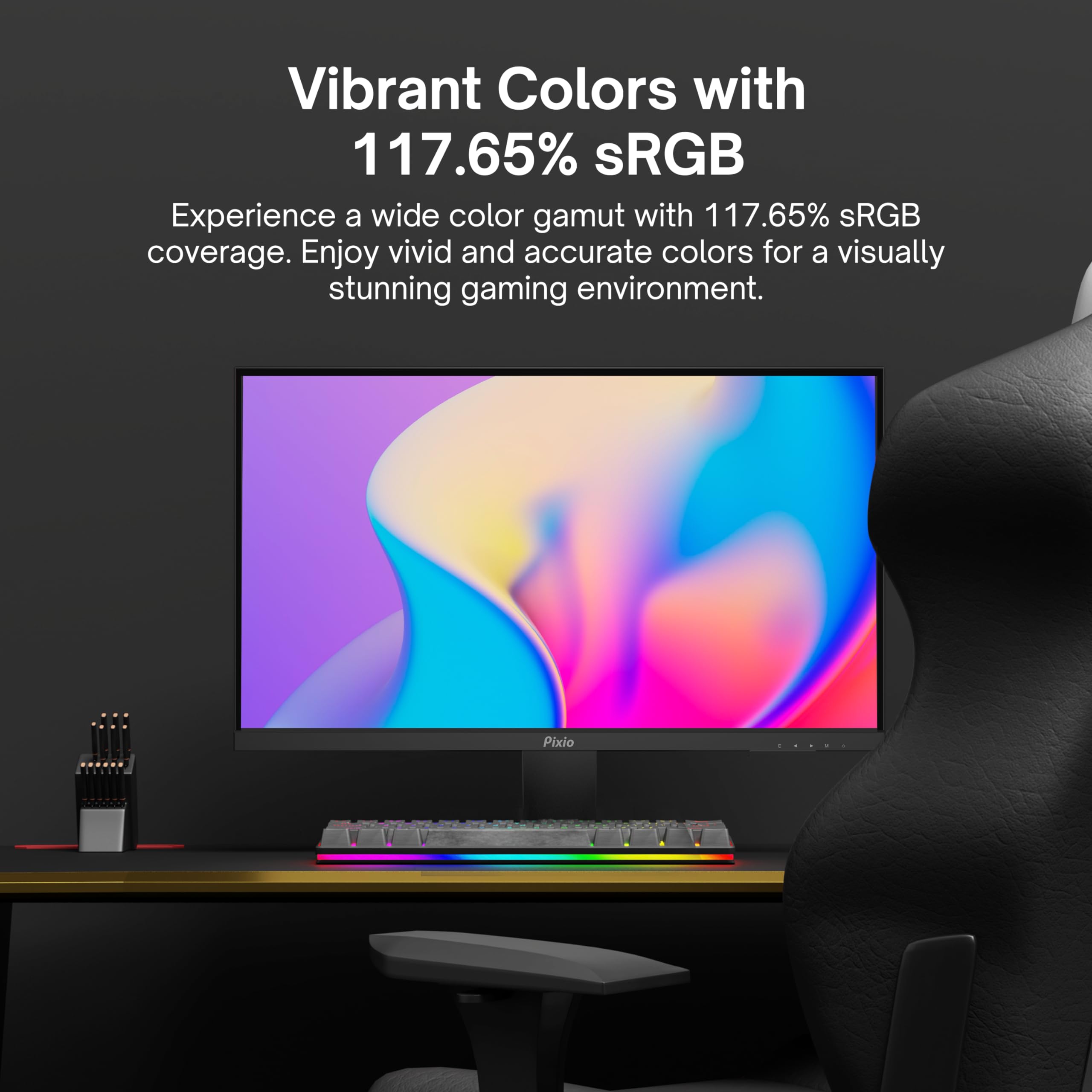 Amazon.com: Pixio PX259 Prime S 24.5 inch (24 inch / 25 inch